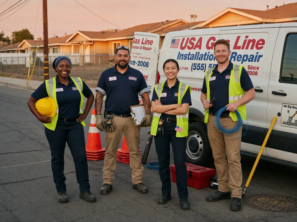Gas Line Installation company in Ennice, NC